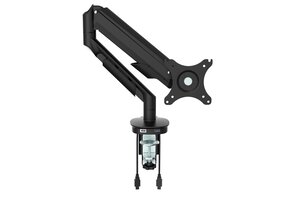 Euroseats enkele monitorarm incl. USB poorten