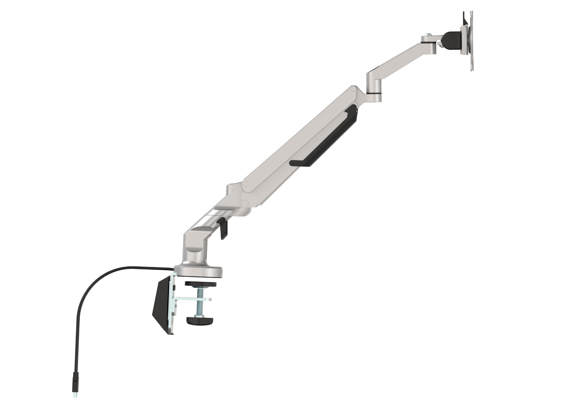 Euroseats dubbele monitorarm met USB poorten