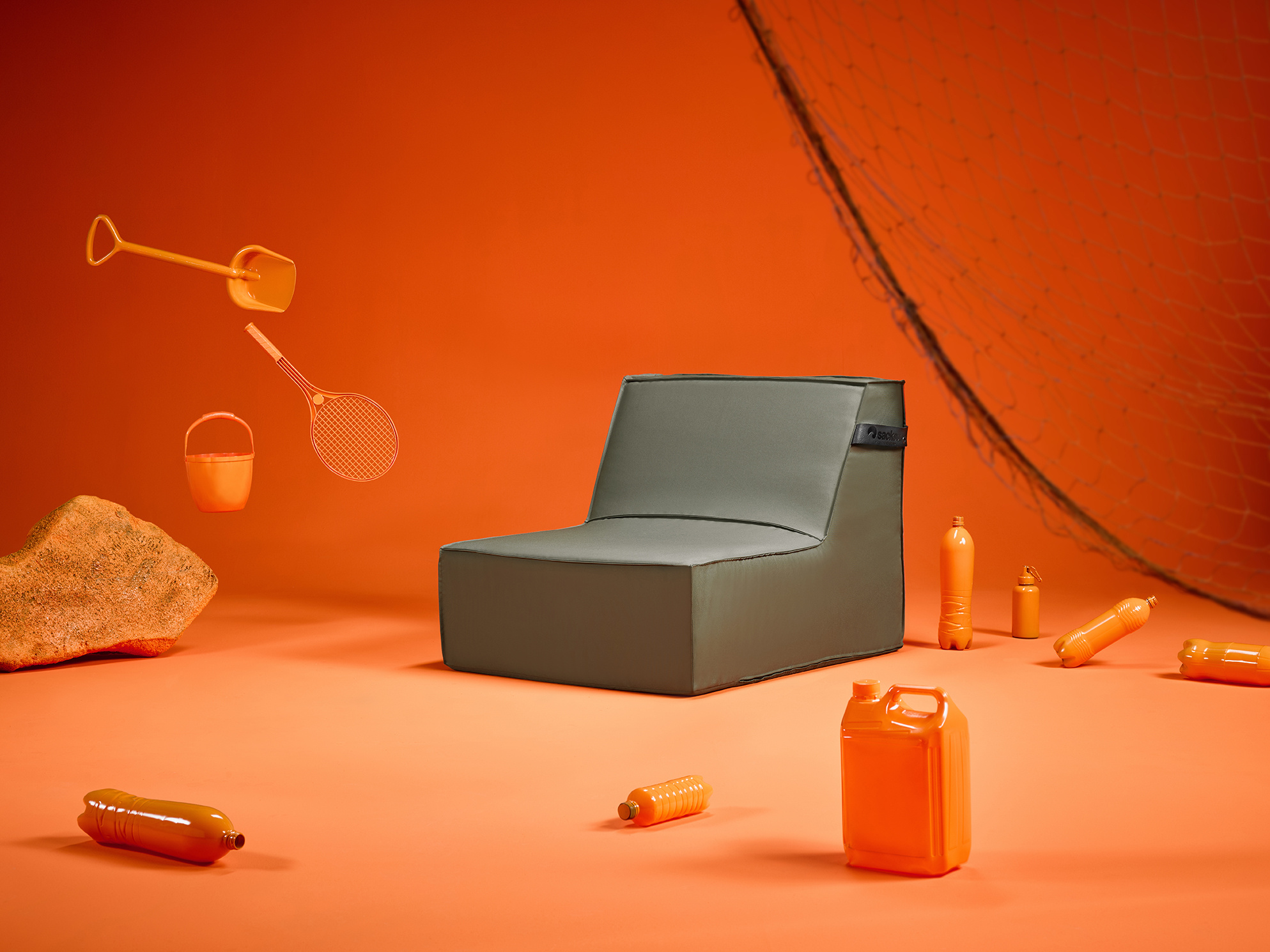 Sacksea Zitzak Eco 100% Gerecyclede PET-flessen