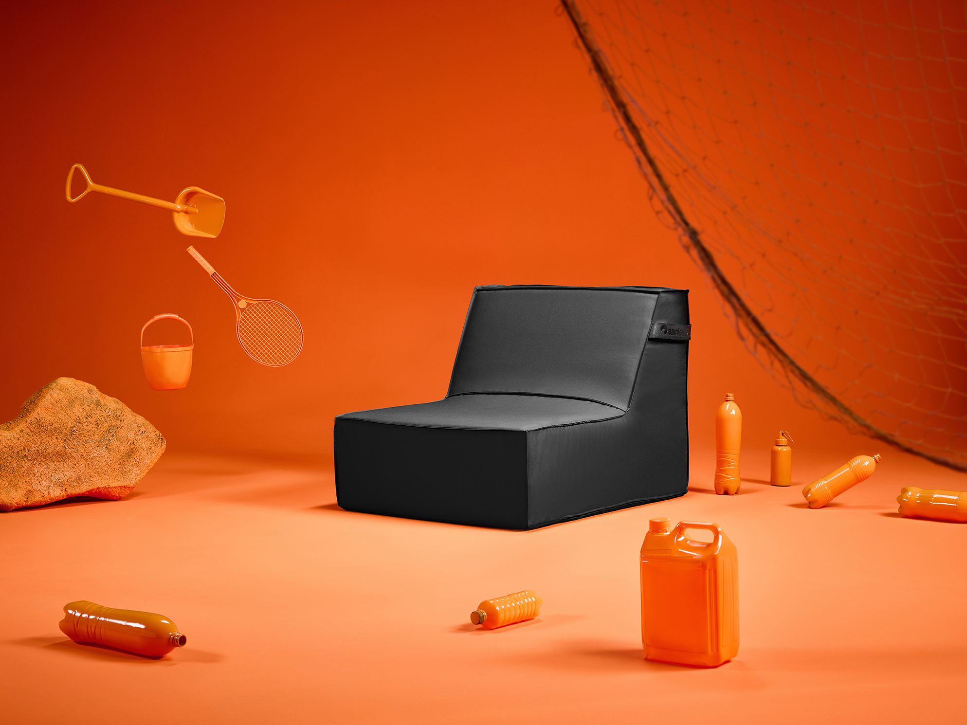 Sacksea Zitzak Eco 100% Gerecyclede PET-flessen