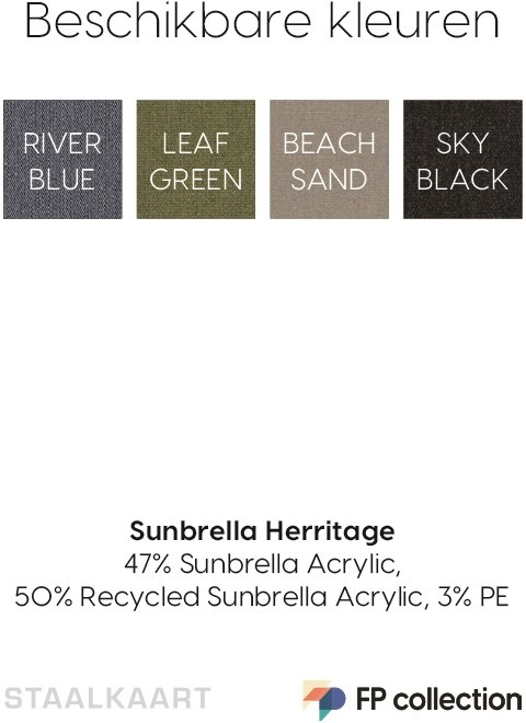 Sacksea Zitzak Eco Sunbrella Heritage