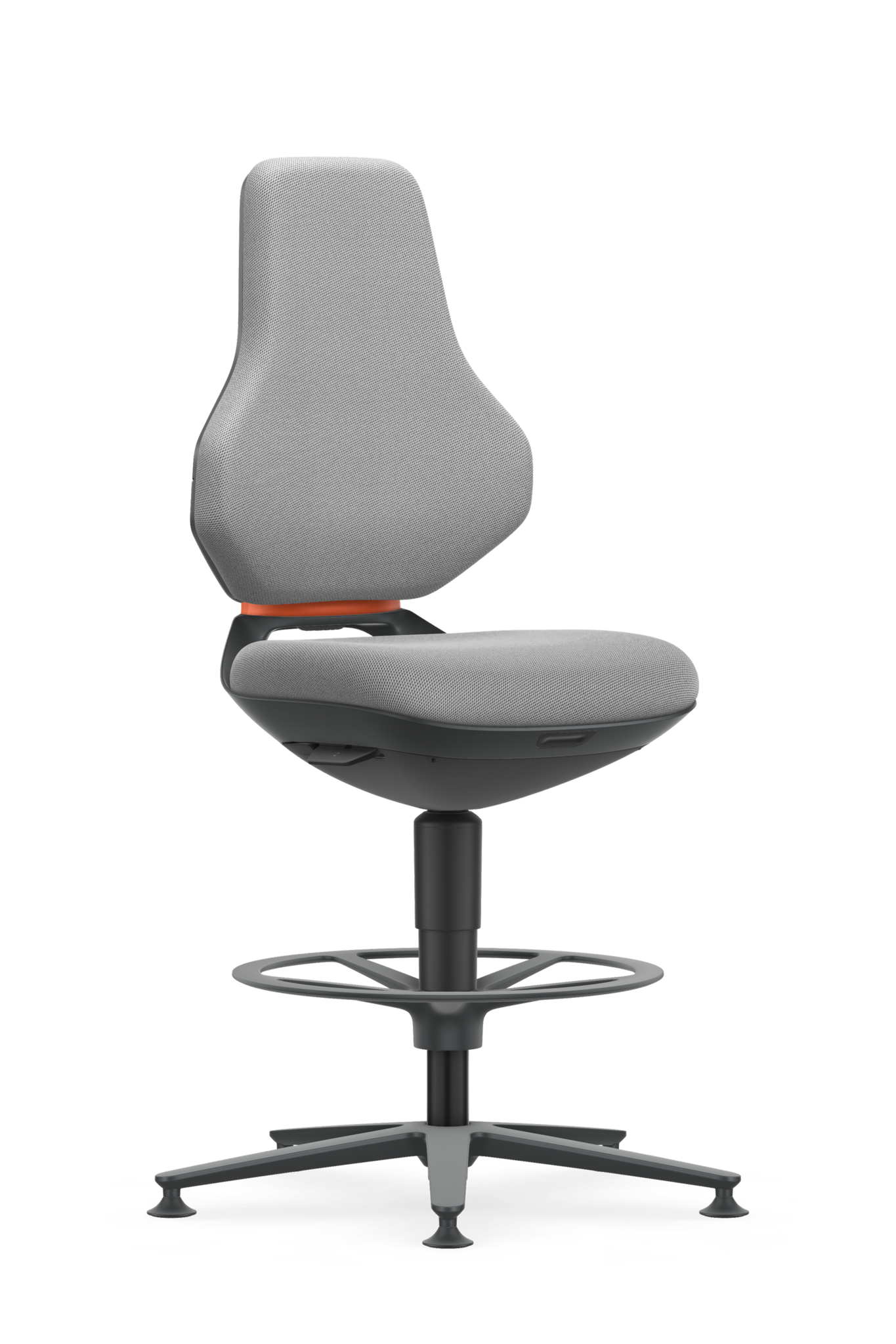 Bimos Texon 3 Werkstoel met glijders en voetenring