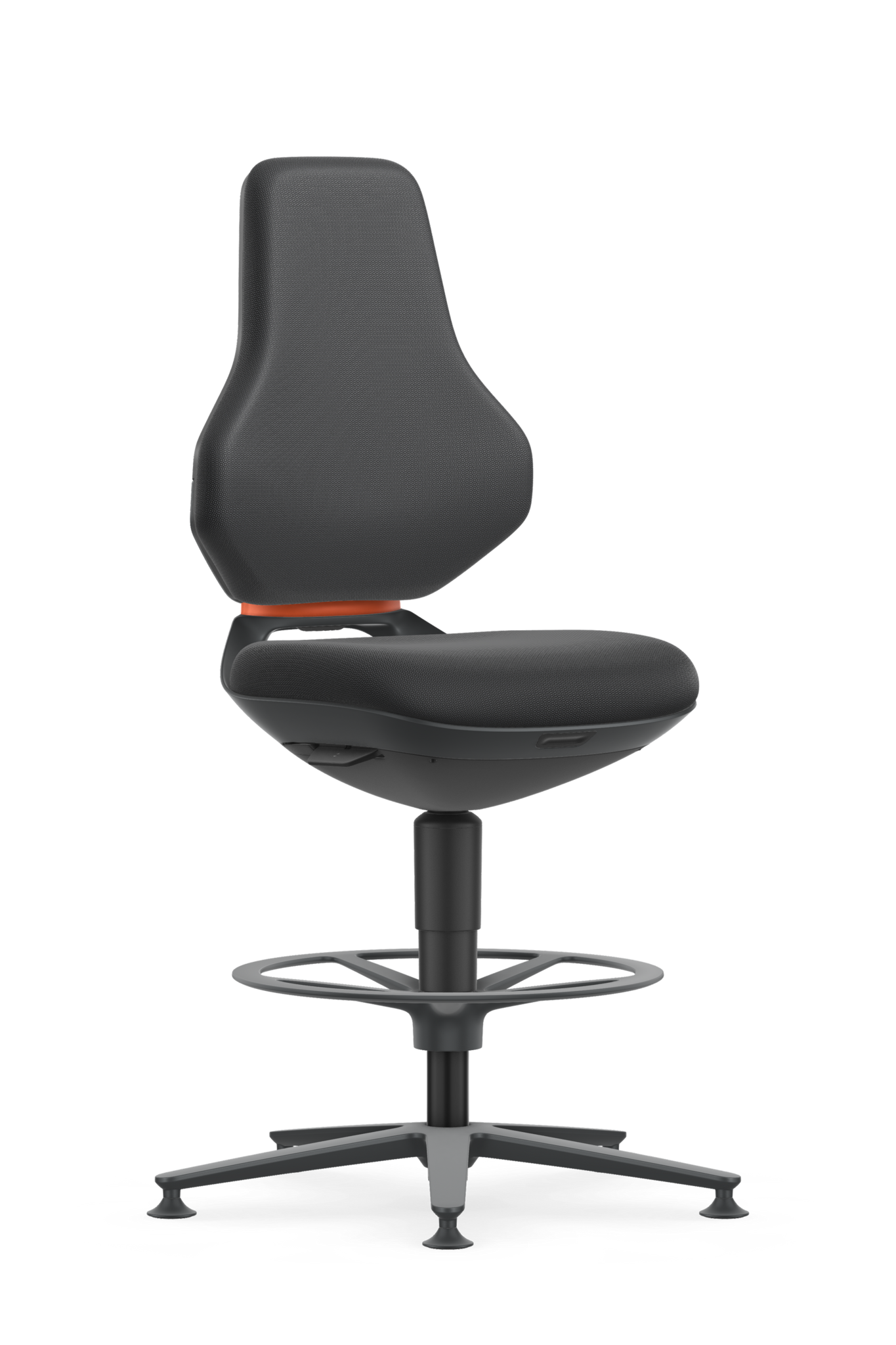 Bimos Texon 3 Werkstoel met glijders en voetenring