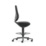 Bimos Texon 4 Werkstoel met zit-stop-wielen en voetenring