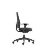 Se7en Sam LX151 Comfort Bureaustoel Zwart