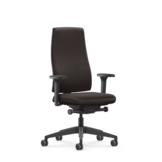 Se7en Ben LX011 Comfort Bureaustoel Zwart