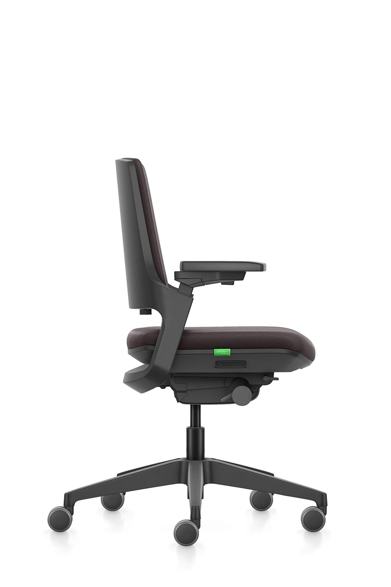 Se7en Elena LX004 Premium Bureaustoel Zwart