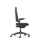 Se7en Vivienne LX010 Premium Bureaustoel Zwart