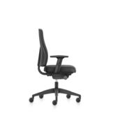 Se7en Anne LX111 Ergo Comfort Bureaustoel Zwart