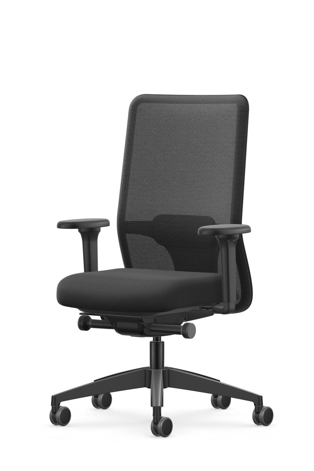 Se7en  Milo LX232 Zwart Premium NPR Bureaustoel
