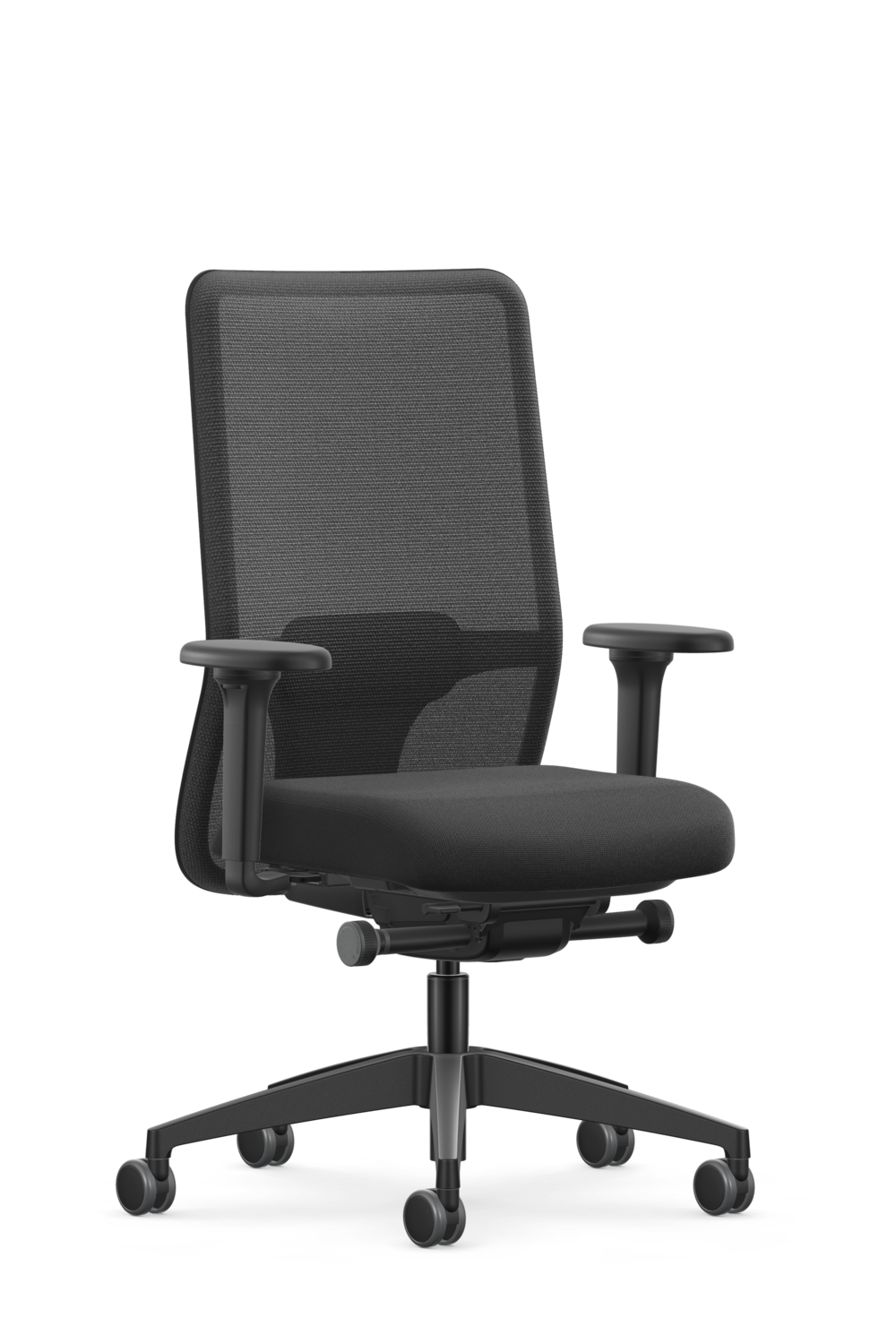 Se7en  Milo LX232 Zwart Premium NPR Bureaustoel