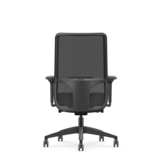 Se7en  Milo LX232 Zwart Premium NPR Bureaustoel