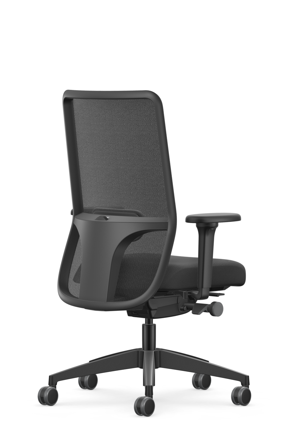 Se7en  Milo LX232 Zwart Premium NPR Bureaustoel