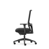 Se7en  Milo LX232 Zwart Premium NPR Bureaustoel
