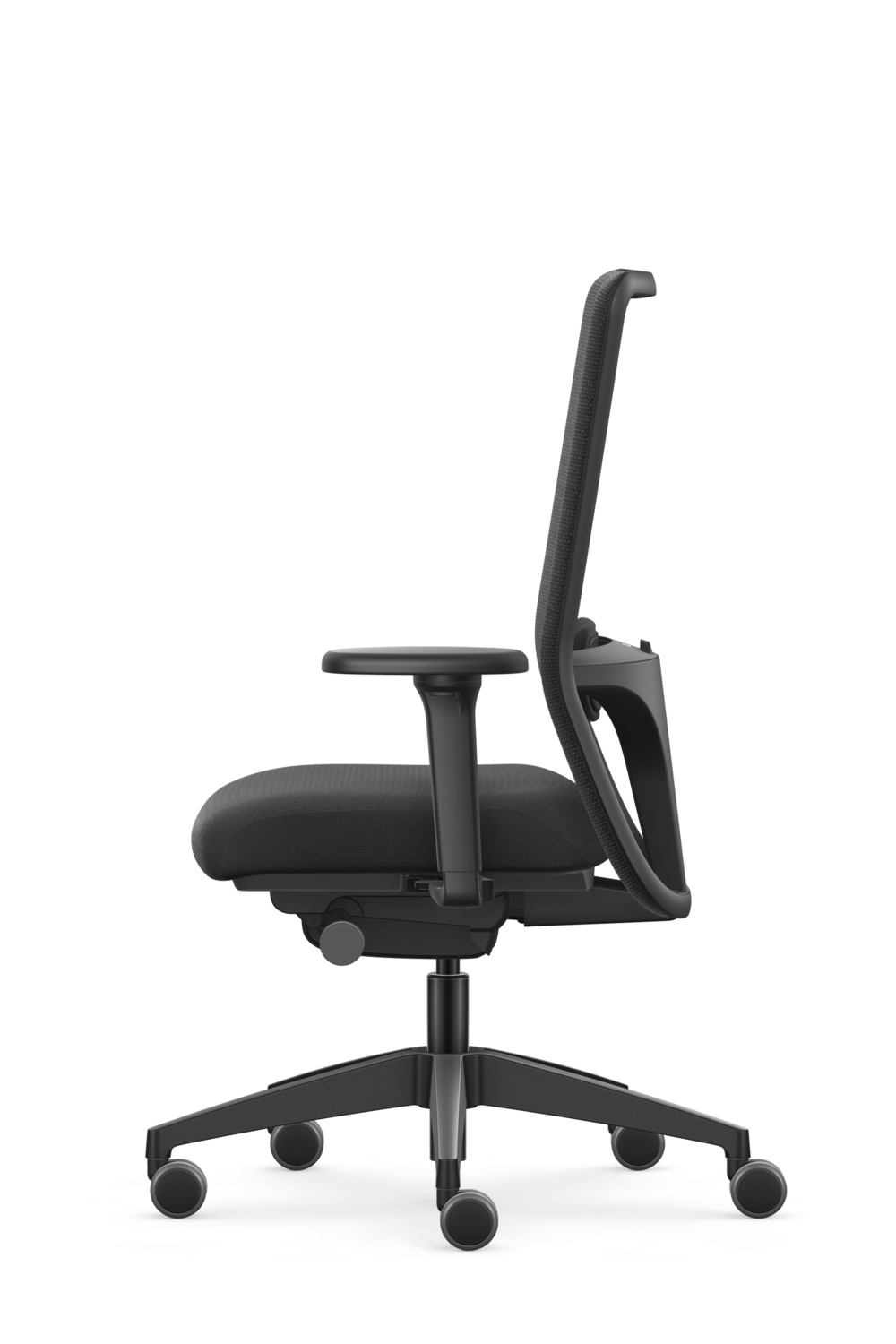 Se7en  Milo LX232 Zwart Premium NPR Bureaustoel
