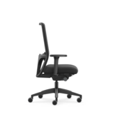 Se7en  Milo LX232 Zwart Premium NPR Bureaustoel