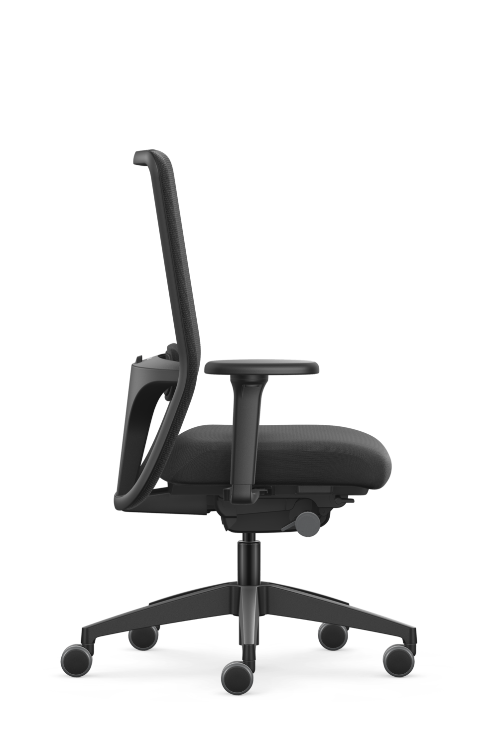 Se7en  Milo LX232 Zwart Premium NPR Bureaustoel