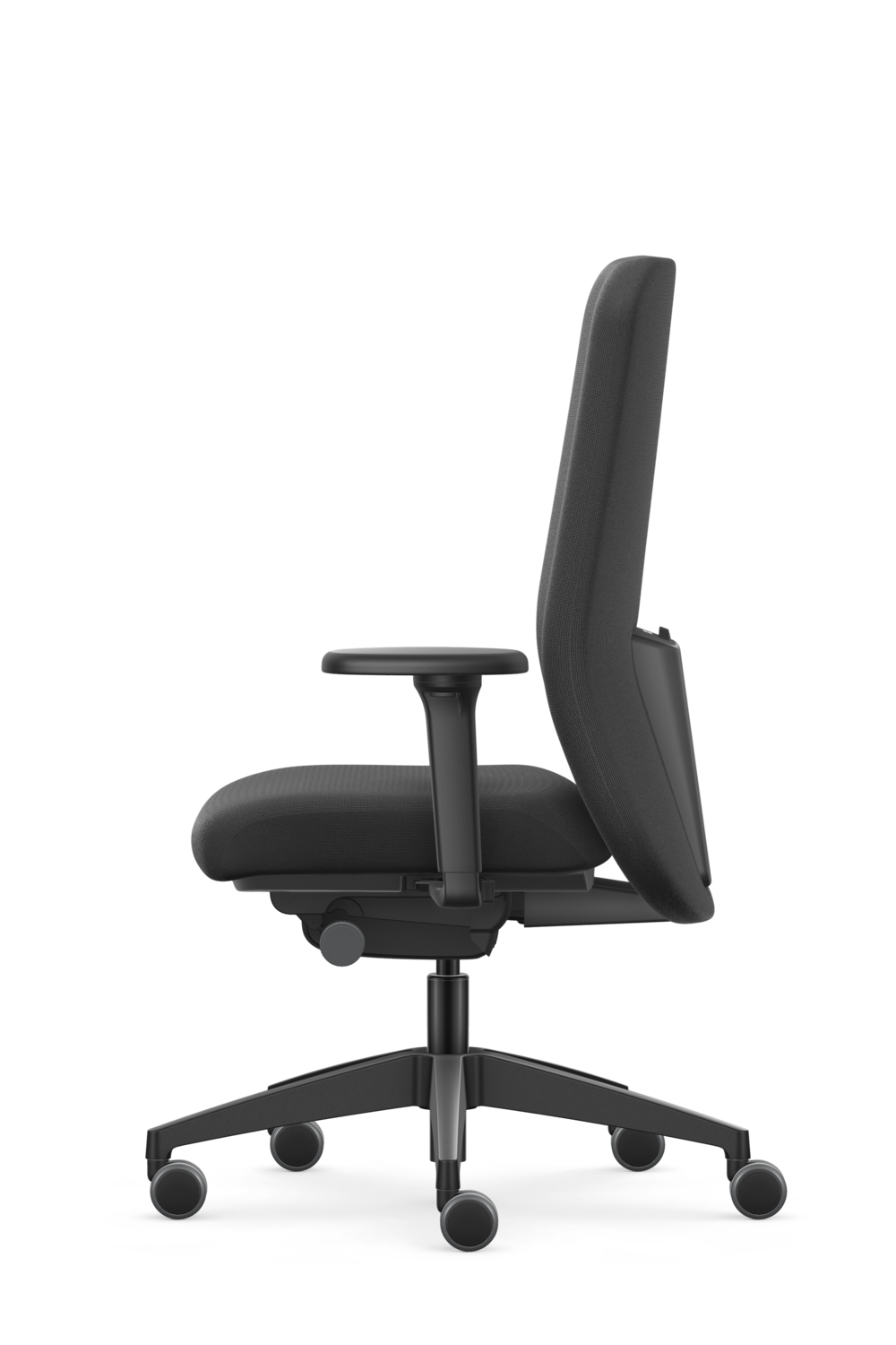 Se7en Iris LX134 Zwart Premium NPR Bureaustoel