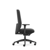 Se7en Iris LX134 Zwart Premium NPR Bureaustoel