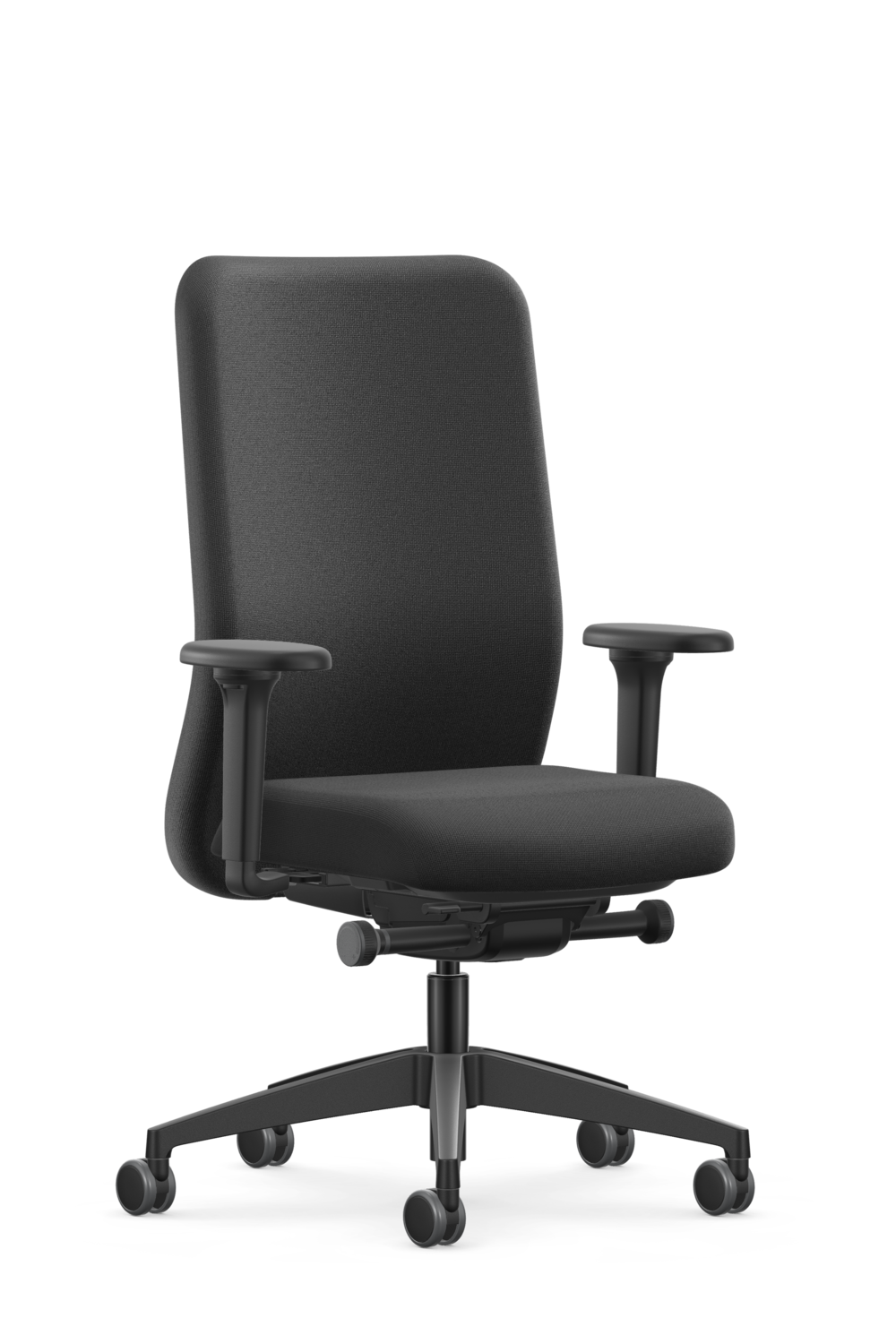 Se7en Iris LX134 Zwart Premium NPR Bureaustoel
