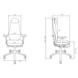 Euroseats Emilia bureaustoel