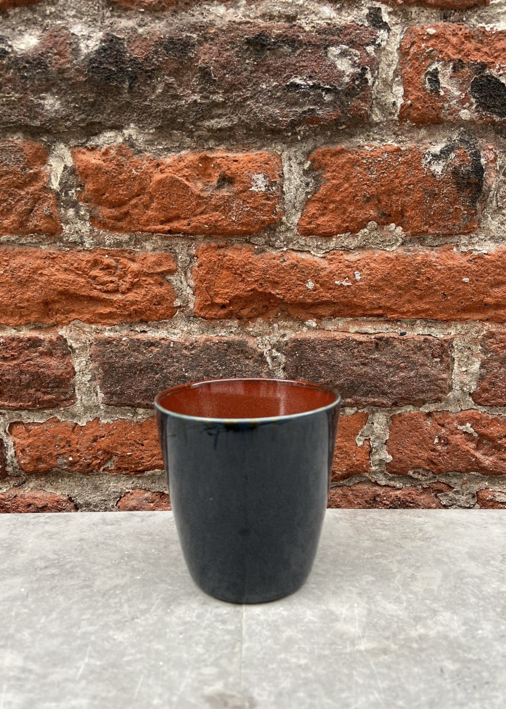 Serax Serax Goblet Conic S 'Dark Blue/Rust'