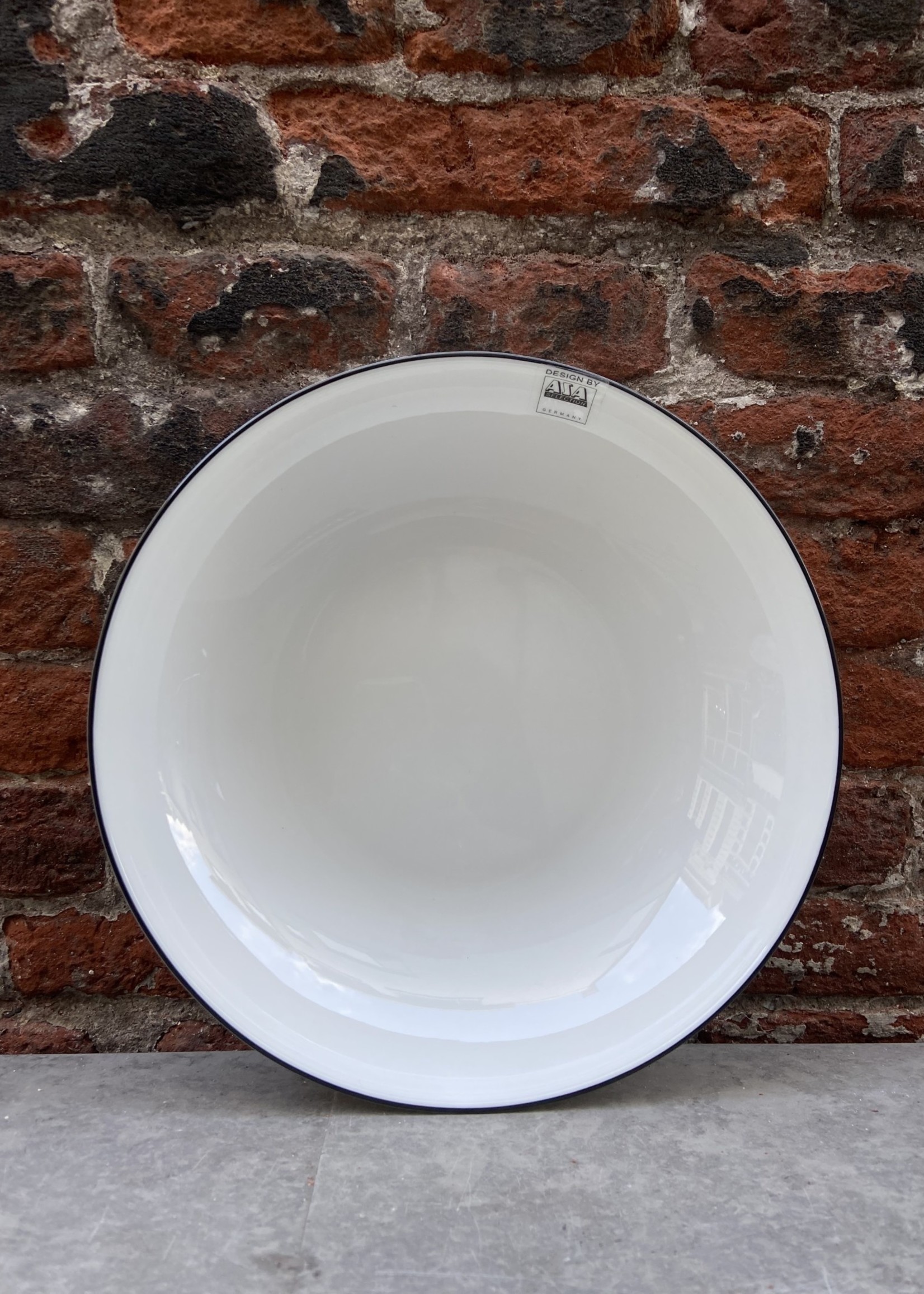 ASA ASA à Table Ligne Noir Pasta Plate