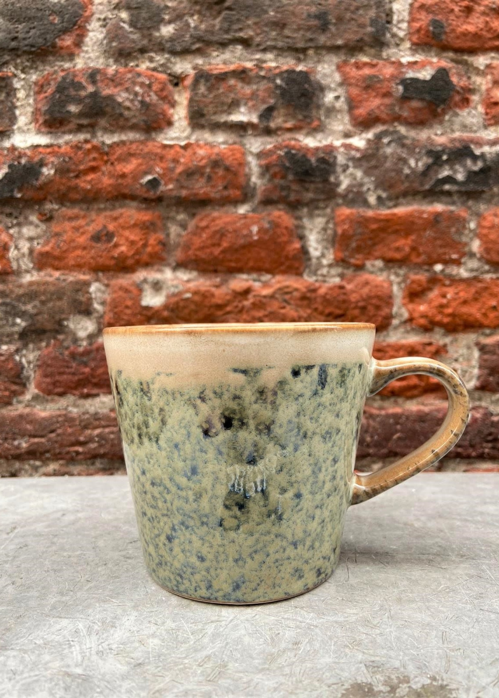 HK living HK living Ceramic 70's Cappuccino Mug 'Hail'