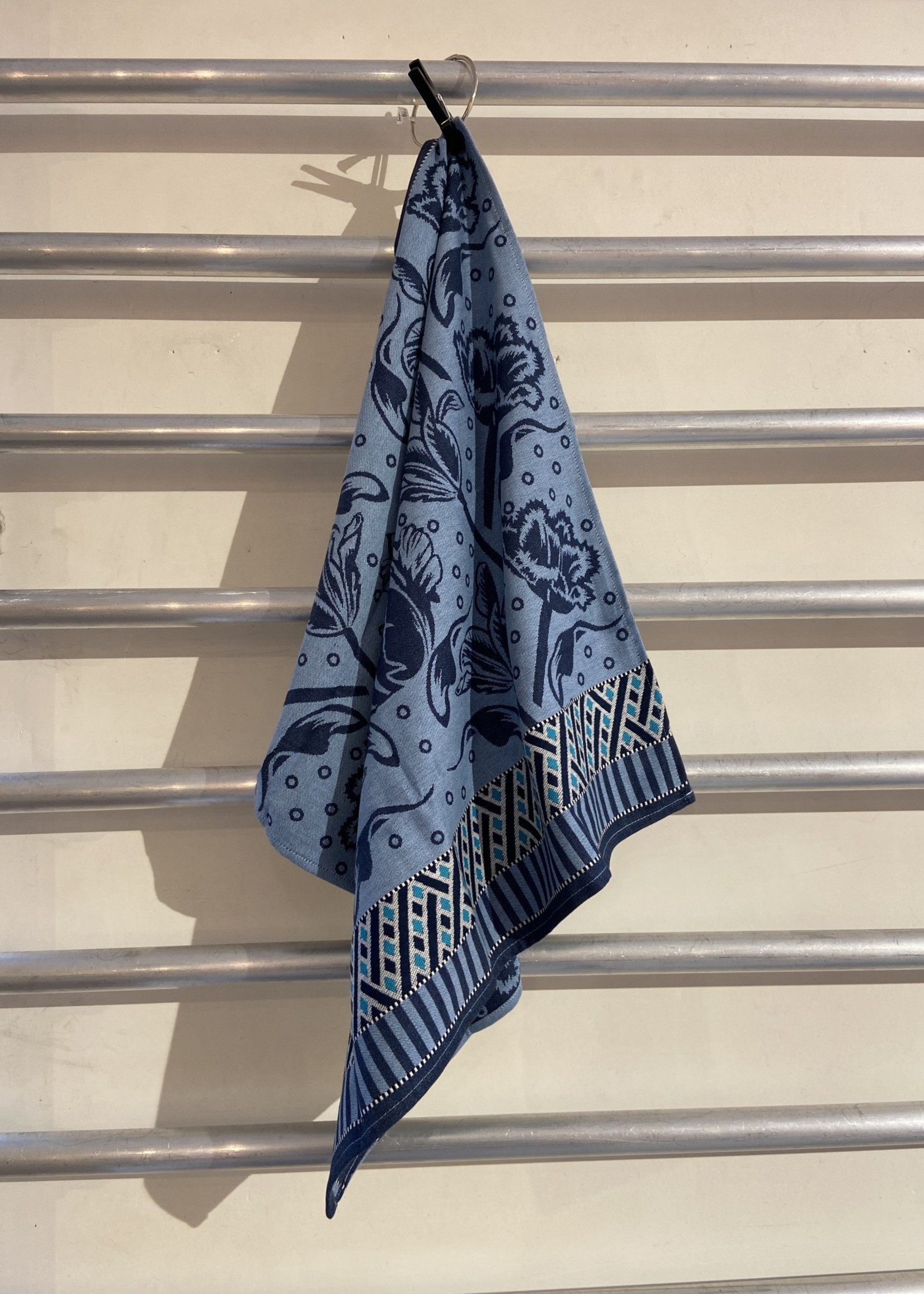 Wolbert Textiles Wolbert Textiles Teatowel 'La Bomba Tulipa Blue'