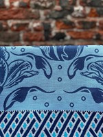 Wolbert Textiles Wolbert Textiles teatowel 'La Bomba Tulipa Blue'