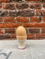 HK living Ceramic 70's Egg Cup 'Frost'