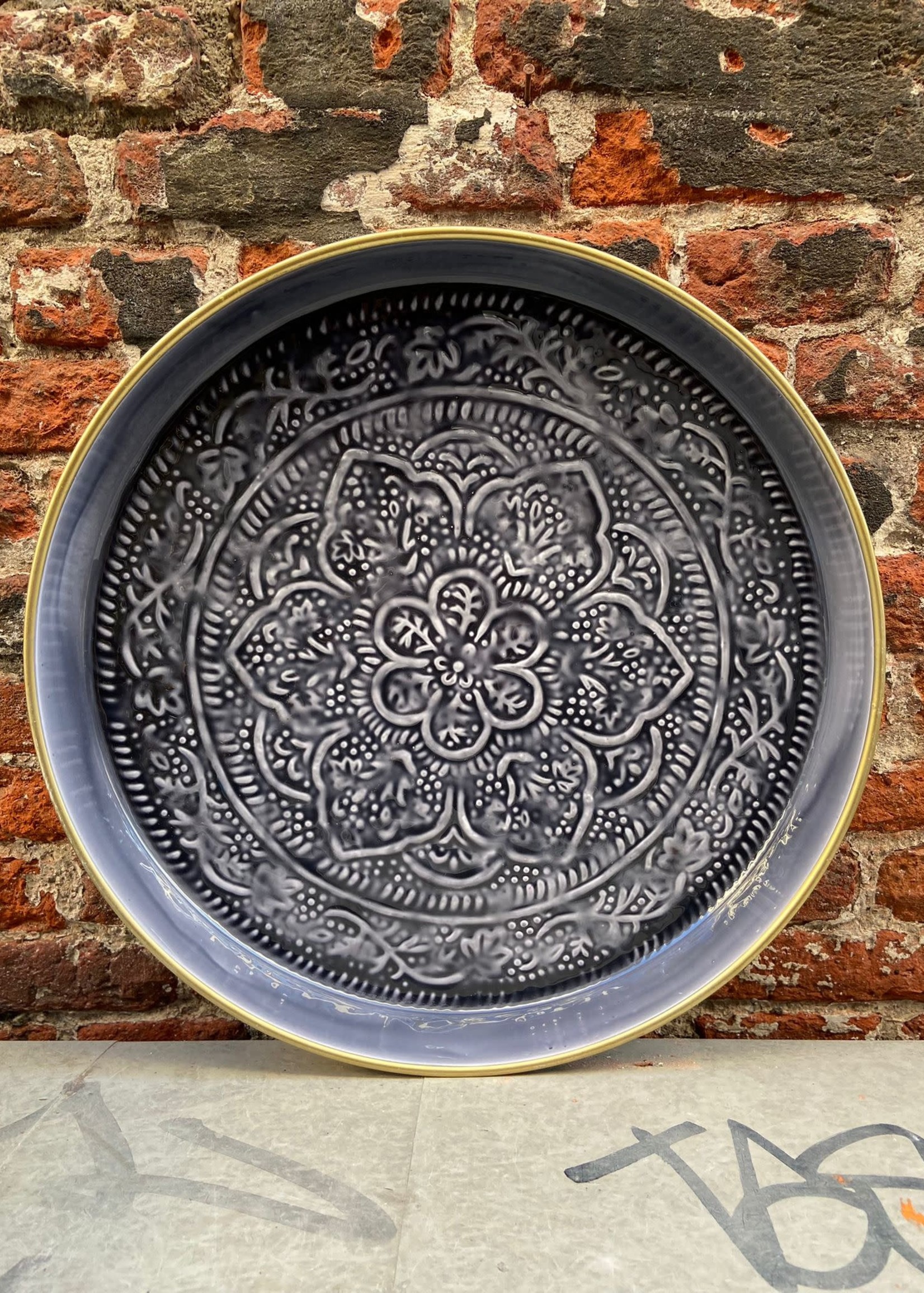 Bazar de Luxe Bazardeluxe Plateau Berbere 35 'Navy'