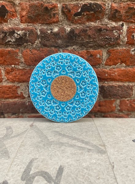 Tudo Taste Lace Collection Coaster 17 cm 'Azul'