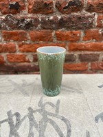 HK living Ceramic 70's Latte Mug 'Grass'