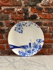 Royal Delft Peacock Symphony Dinner Plate Coupe