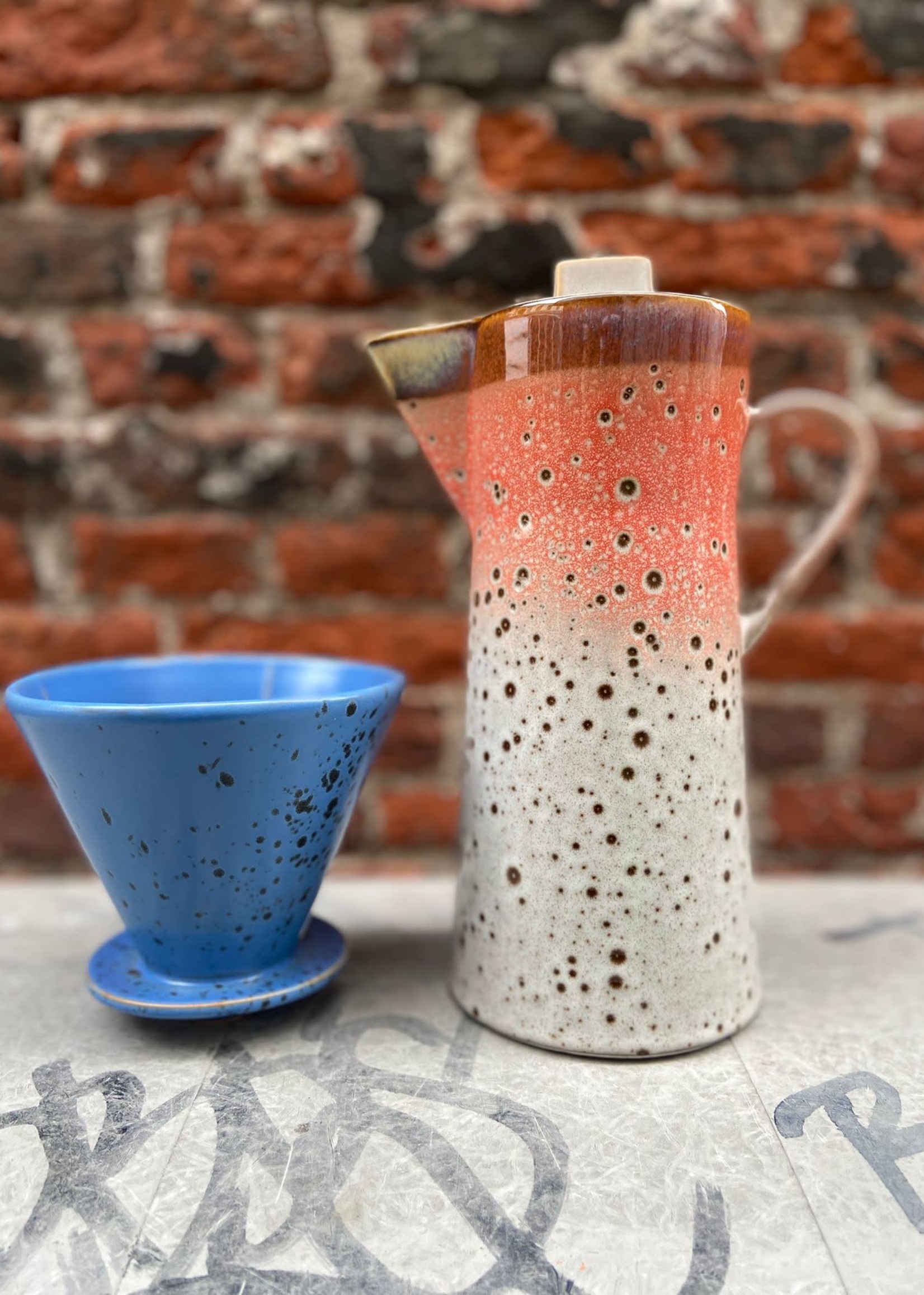 HK living HK living Ceramic 70's Coffee Filter 'Berry'