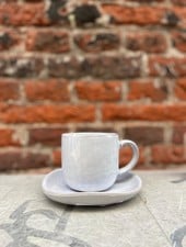Nosse Svelte Coffee Cup & Saucer 'Stone'
