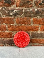 Lace Collection Coaster 'Red'