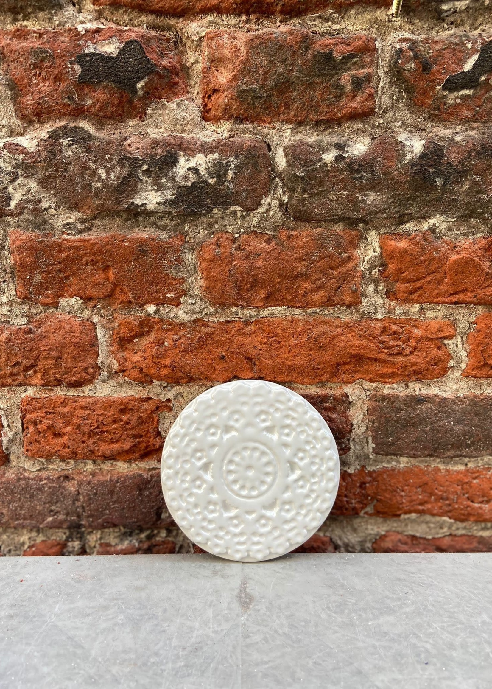 Lace Collection Coaster 'White'