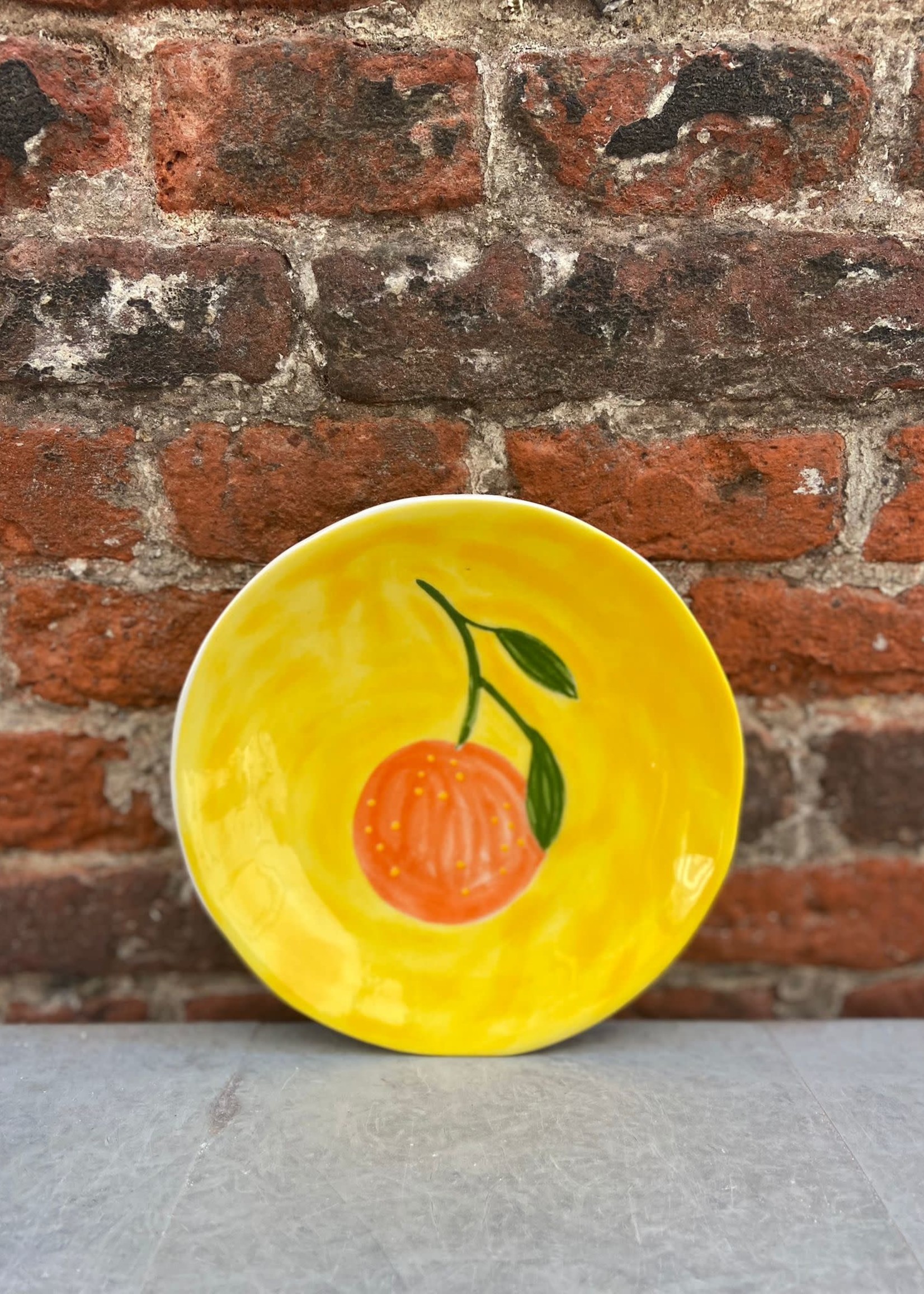 &Klevering &Klevering Plate Orange 'Yellow'