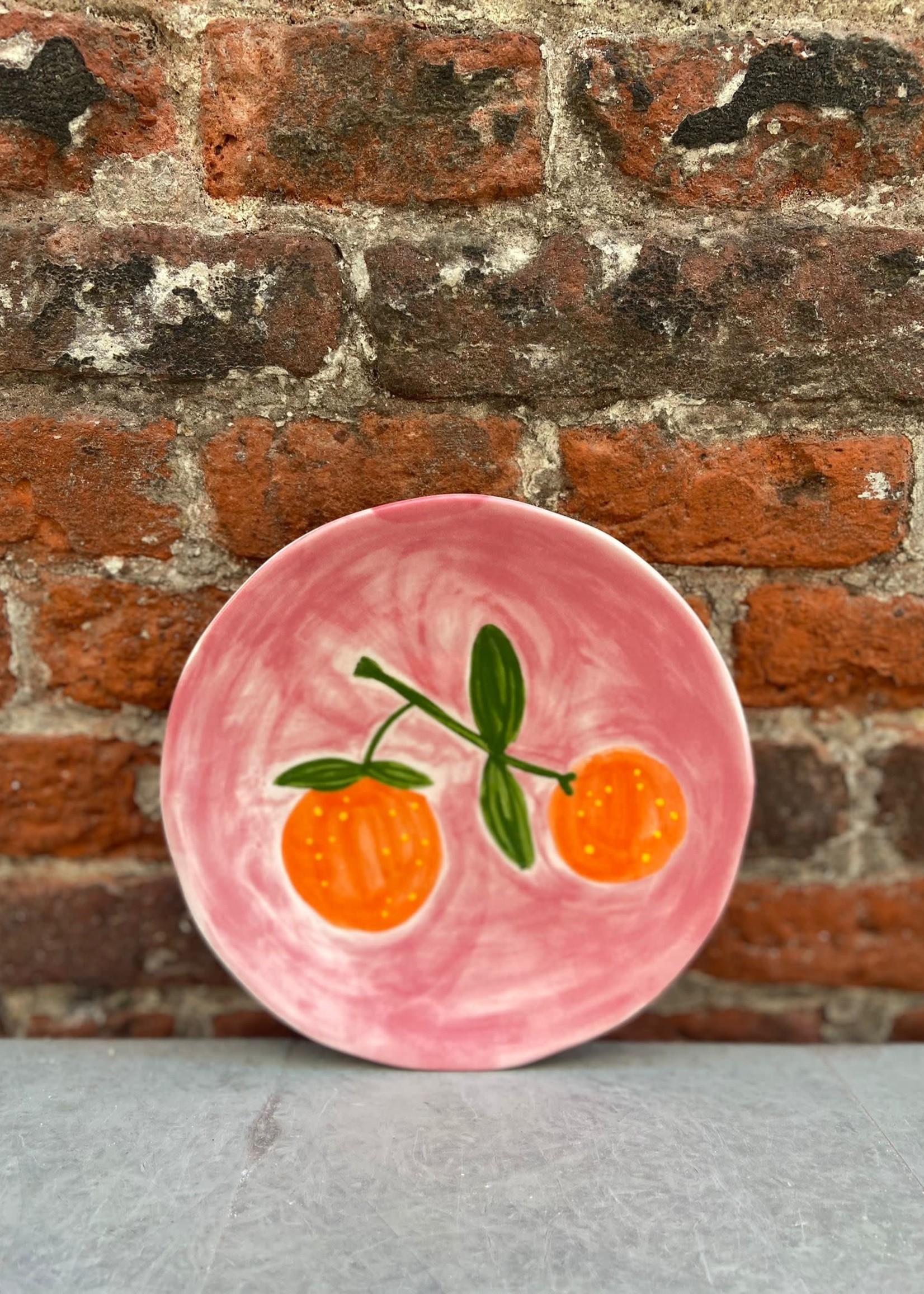 &Klevering &Klevering Plate Orange 'Pink'