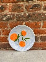 &Klevering Plate Orange 'Light Blue'