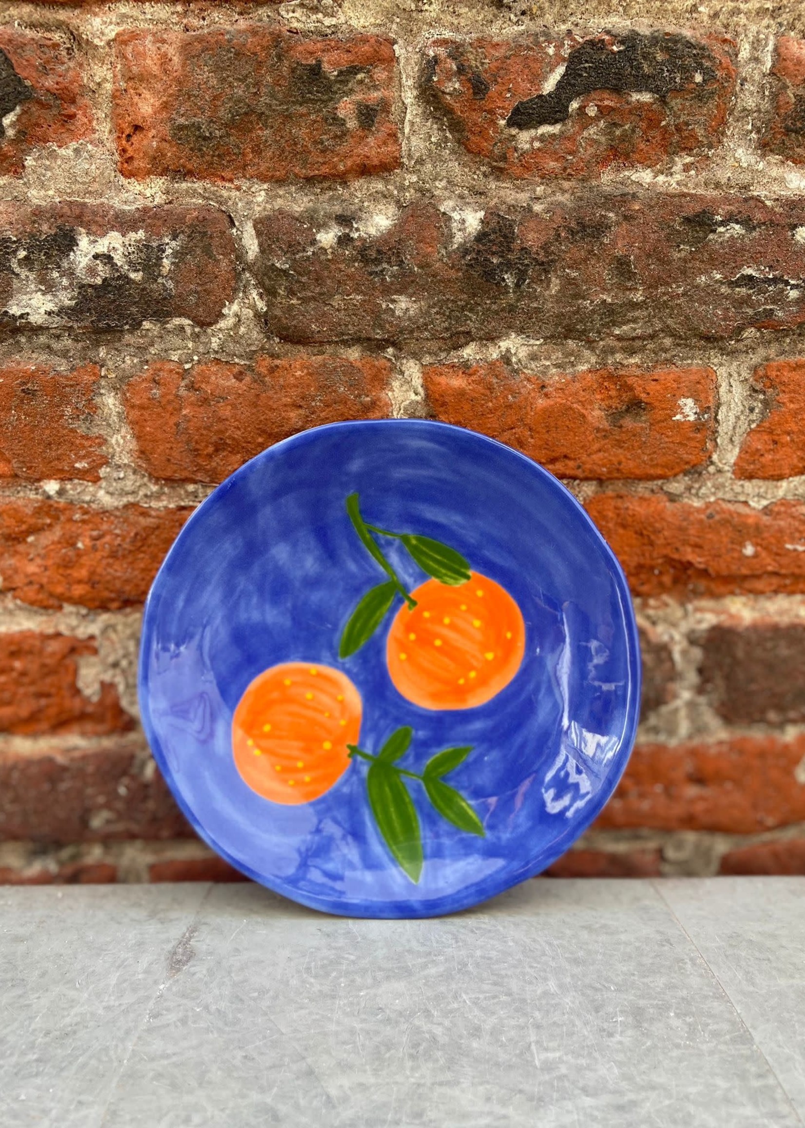 &Klevering &Klevering Plate Orange 'Blue'