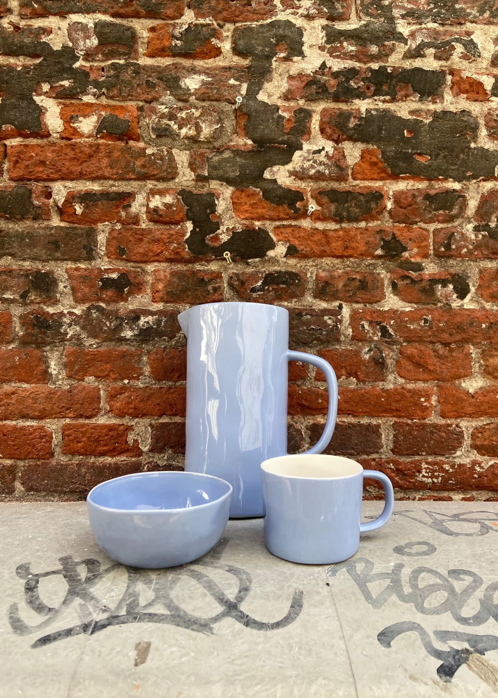 Quail Quail Large Jug 'Lilac'