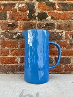 Quail Large Jug 'Mid Blue'