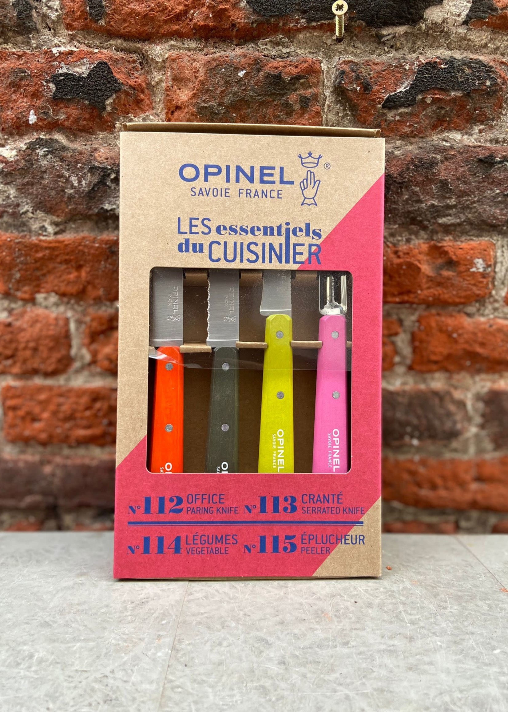 Opinel Opinel Keukenset 4-delig les Essentiels 'Fifties'