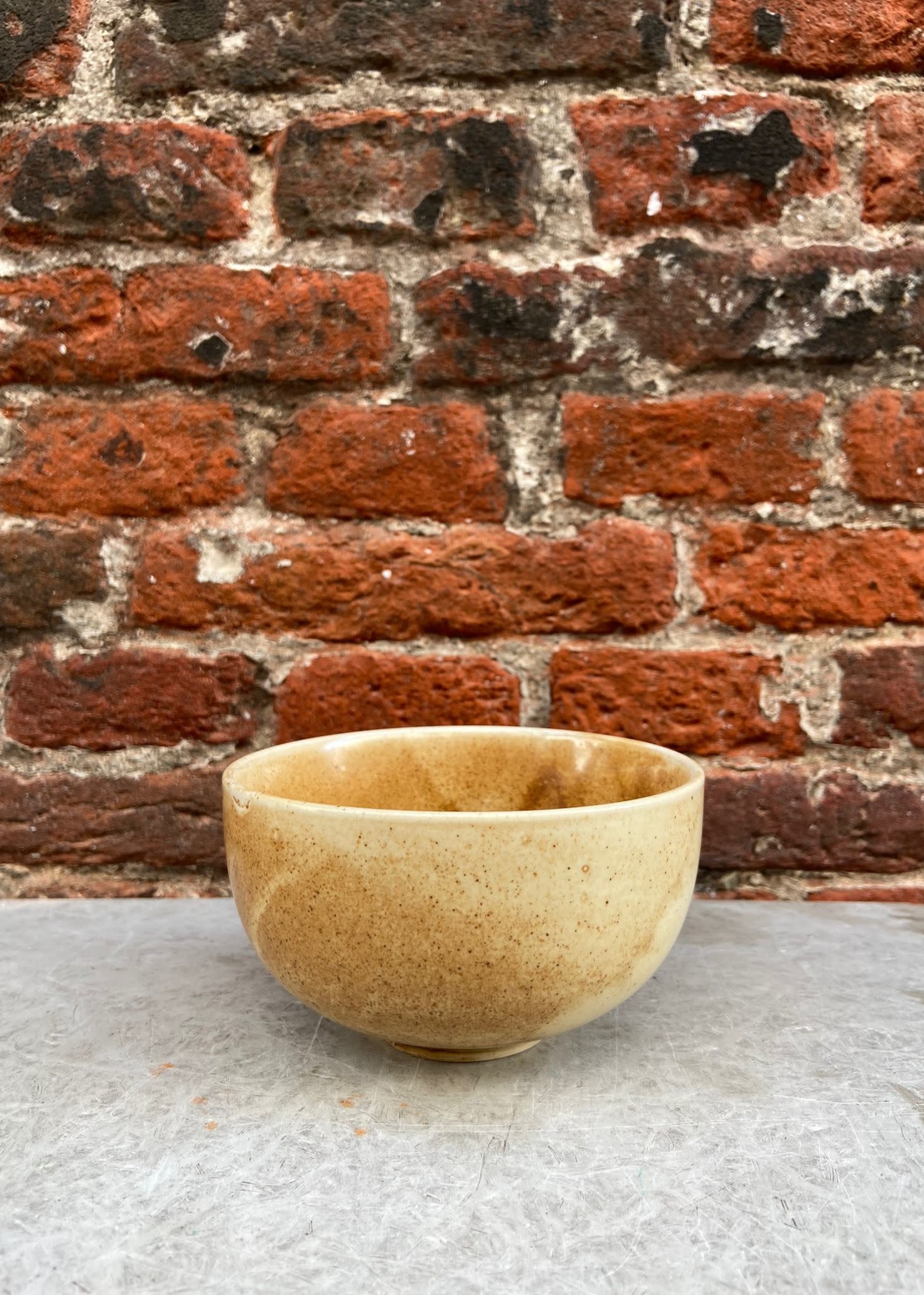 HKliving HKliving Chef Ceramics Bowl 'Rustic Cream/Brown'