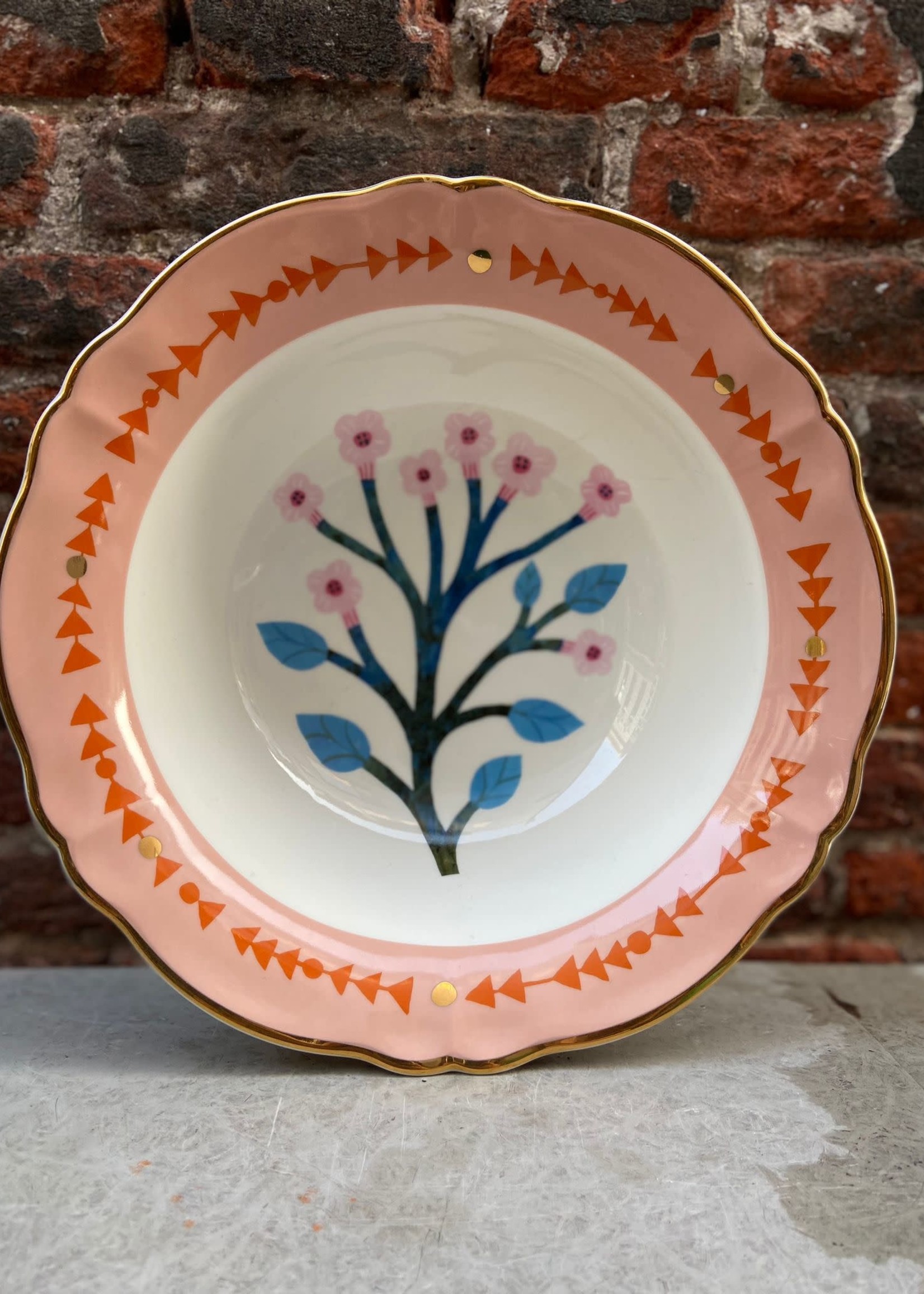 Bitossi Bitossi Botanica Salad Bowl 'Pink'