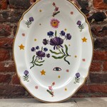 Bitossi Bitossi Funky Table Oval Platter 'Floral'