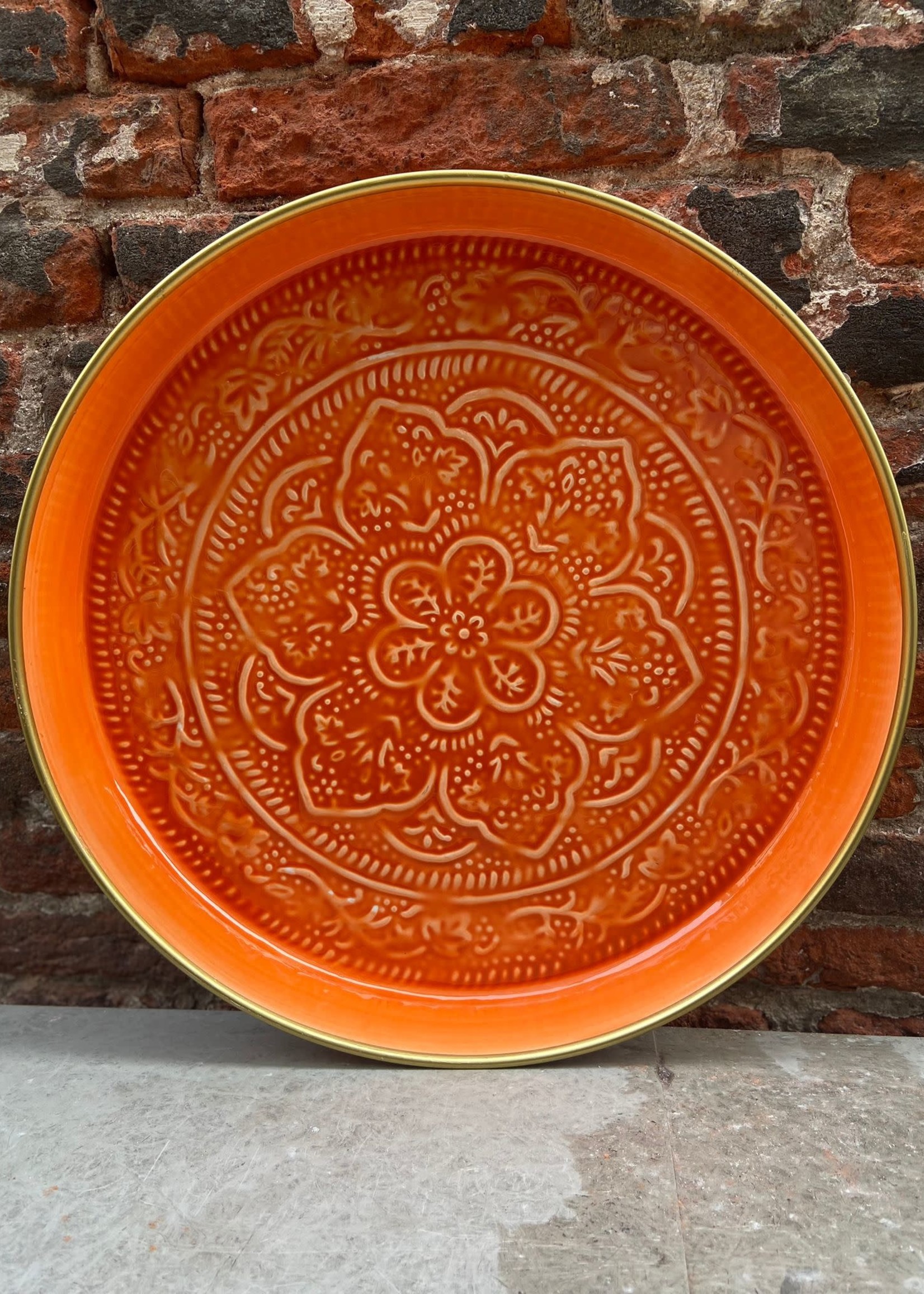 Bazar de Luxe Bazardeluxe Plateau Berbere 35 'Orange'